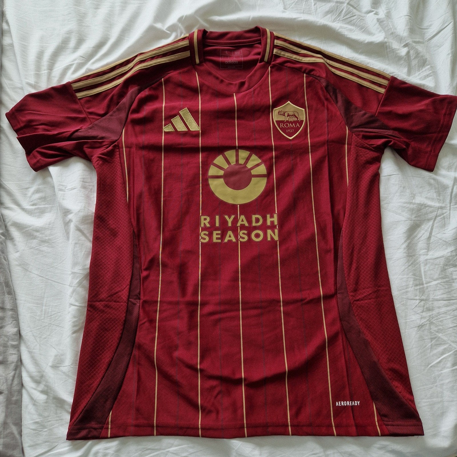 Shirt van AS Roma, Sport en Fitness, Maat L, Ophalen of Verzenden, Nieuw, Shirt