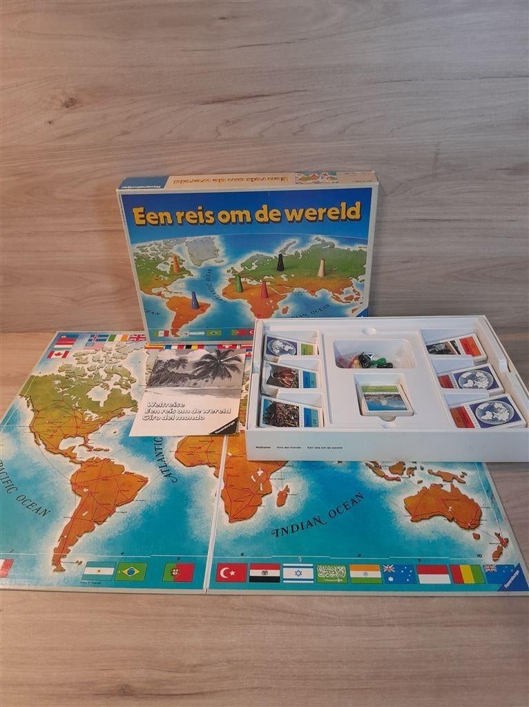 een reis om de wereld - s5971, Verzenden, Zo goed als nieuw