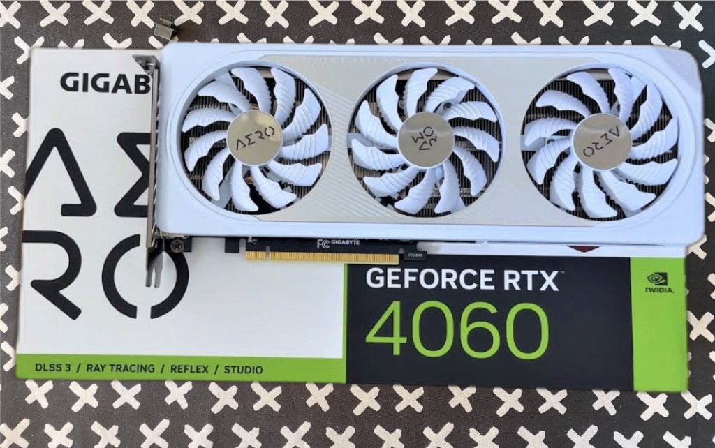 Gigabyte GeForce RTX 4060 AERO OC 8G (White), Informatique & Logiciels, Cartes vidéo, Enlèvement ou Envoi, GDDR6, PCI-Express 4