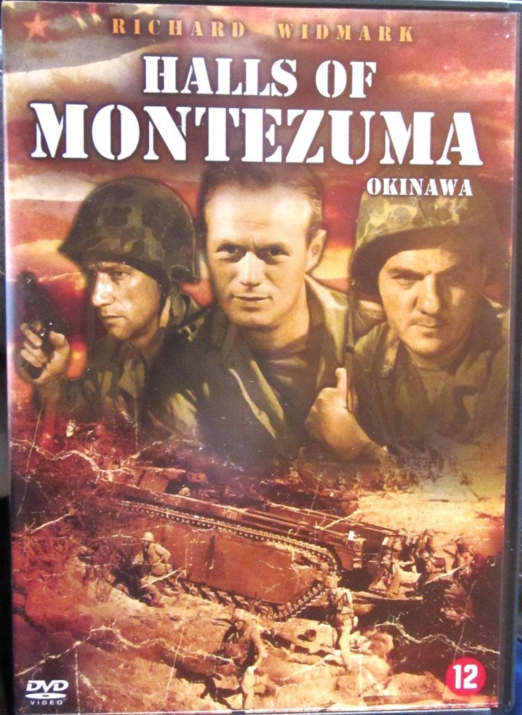 DVD OORLOG: HALLS OP MONTEZUMA (HEEL ZELDZAAM) 1951, CD & DVD, DVD | Action, Tous les âges, Enlèvement ou Envoi, Comme neuf, Guerre
