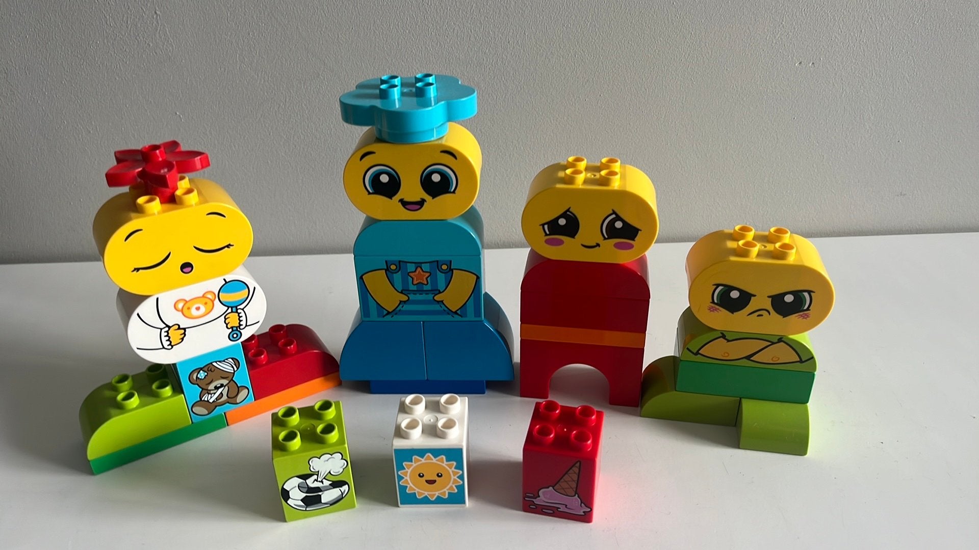 LEGO DUPLO Mijn eerste emoties 10861, Ophalen of Verzenden, Zo goed als nieuw, Compleet, Duplo