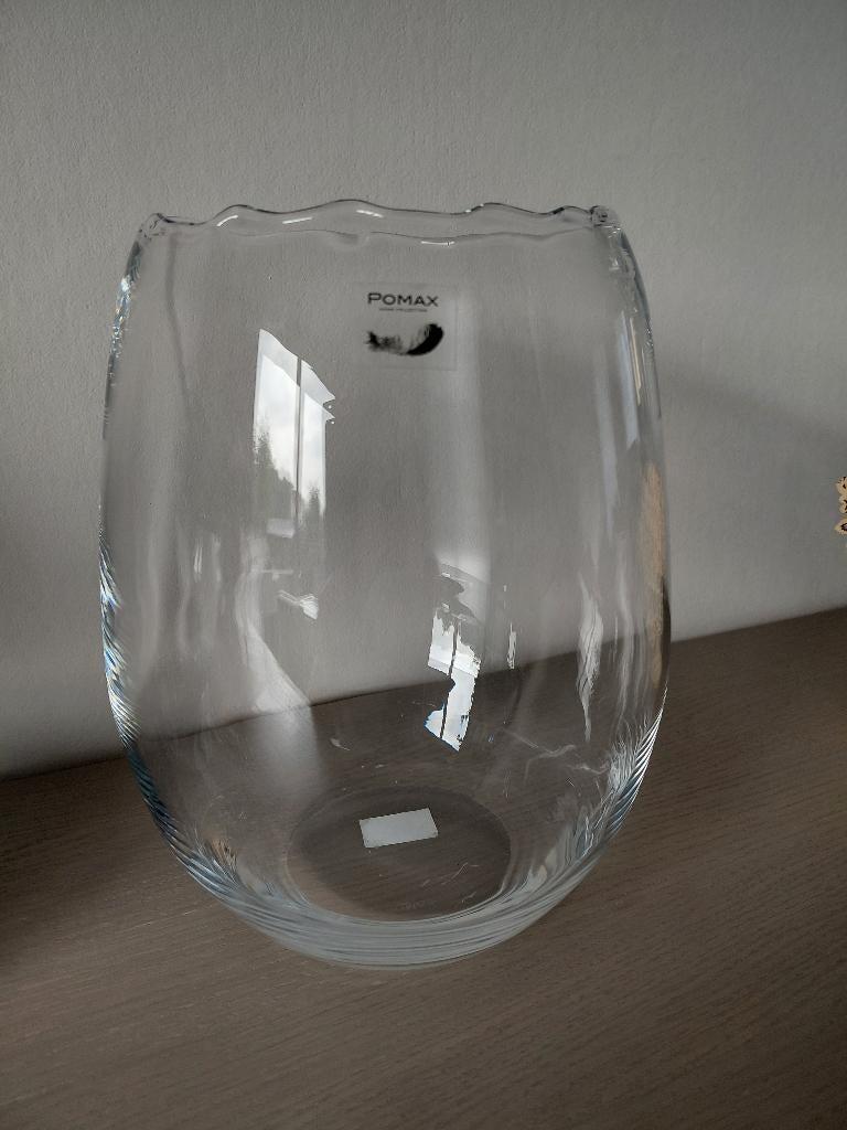 Nieuwe Vaas Pomax 26 cm Hoogte, Neuf, Moins de 50 cm, Enlèvement ou Envoi, Autres couleurs