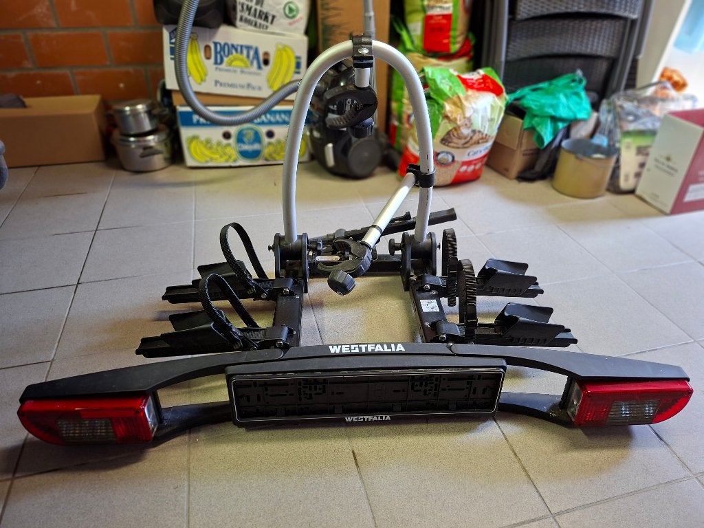 Sterke Fietsendrager, Ophalen, Zo goed als nieuw, 2 fietsen, Trekhaakdrager