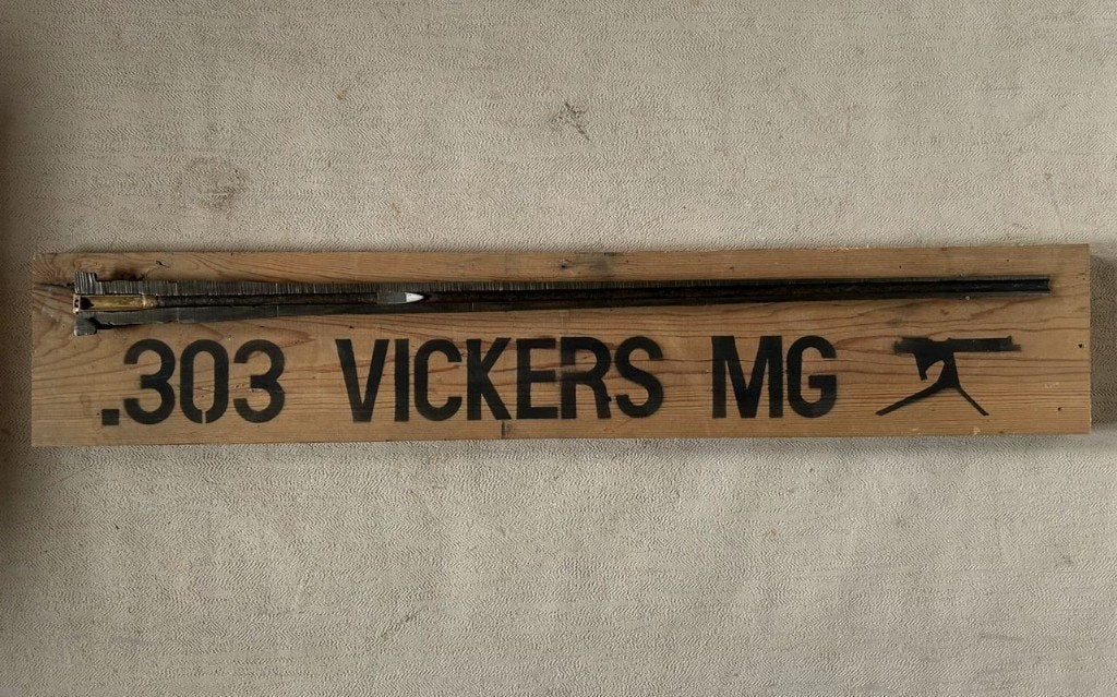 wo2 - 303 Vickers MG doorsnede - edu & decoratief - LEEG, Collections, Objets militaires | Seconde Guerre mondiale, Armée de terre