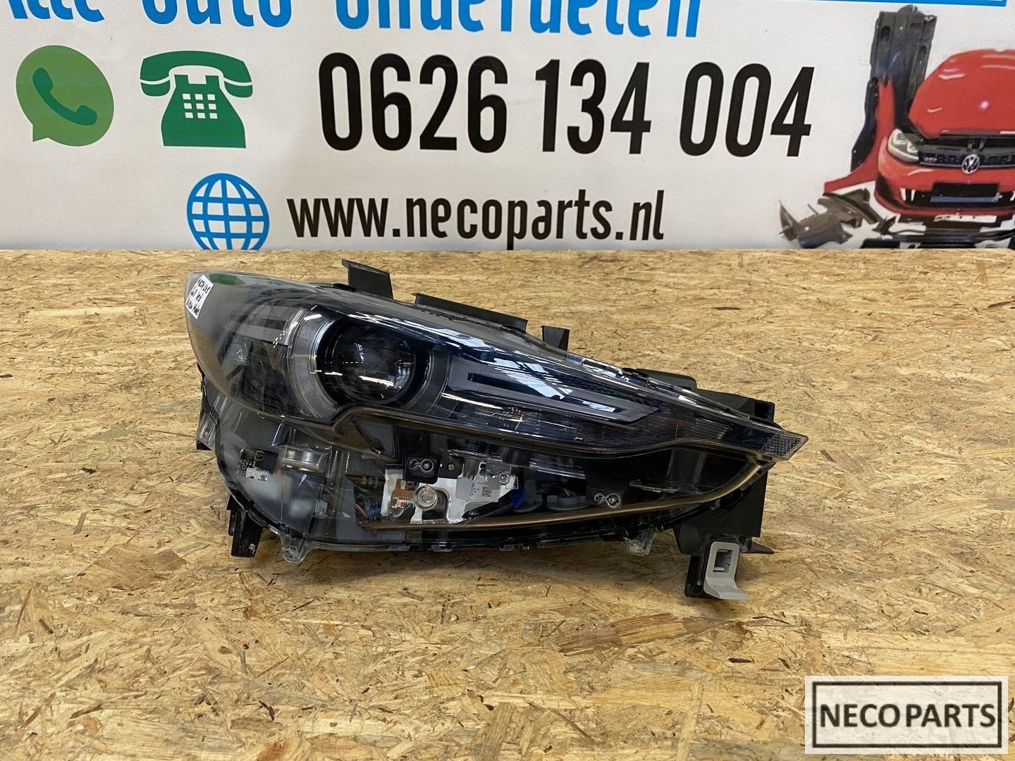 Mazda CX5 CX-5 vol led koplamp rechts KB8N51030, Gebruikt, -, -, Ophalen of Verzenden