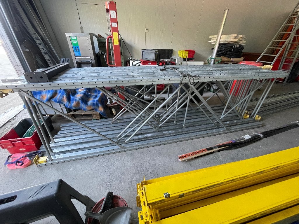 Magazijn rek palletstelling, Enlèvement