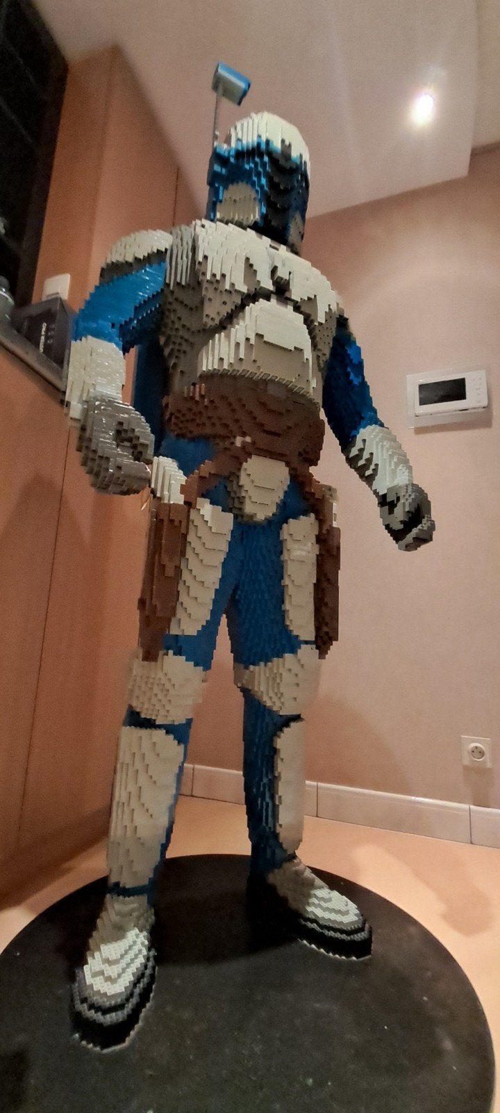 LEGO LIFE SIZE STAR WARS JANGO FETT, Ophalen, Compleet, Star Wars, Lego