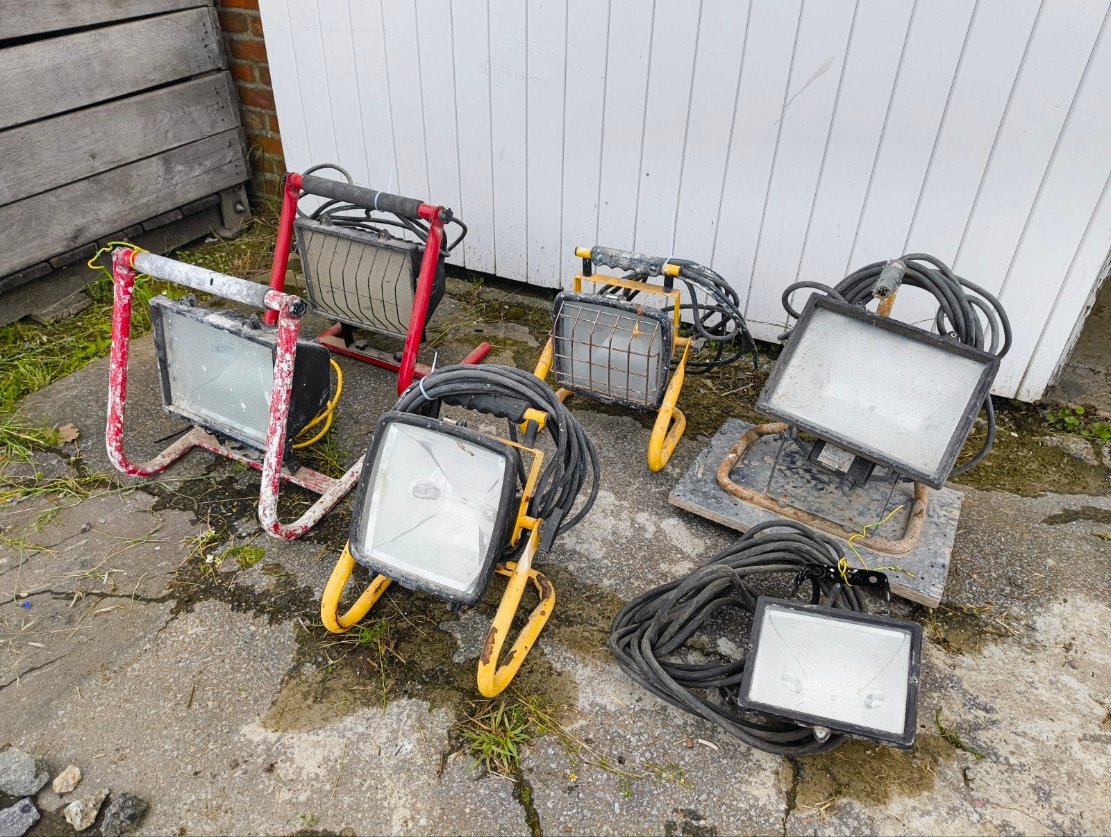 6 lampes de poche, Enlèvement