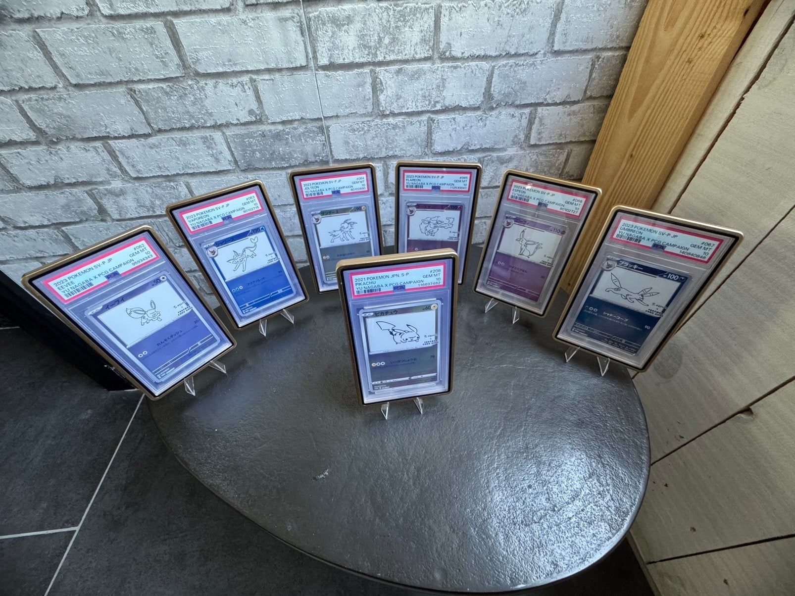 Collection Yu Nagaba (presque complète) psa 10, Enlèvement ou Envoi, Comme neuf, Cartes en vrac