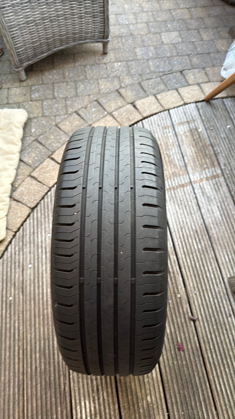 Auto  Banden Continentaial, Ophalen, Gebruikt, Band(en)