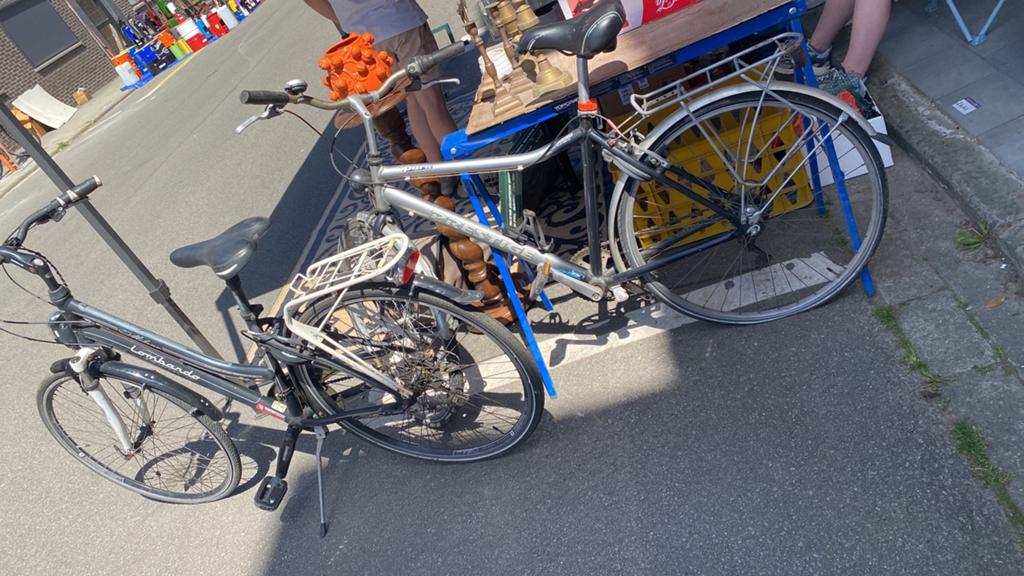 Fietsen apart of samen te koop, Enlèvement, Utilisé