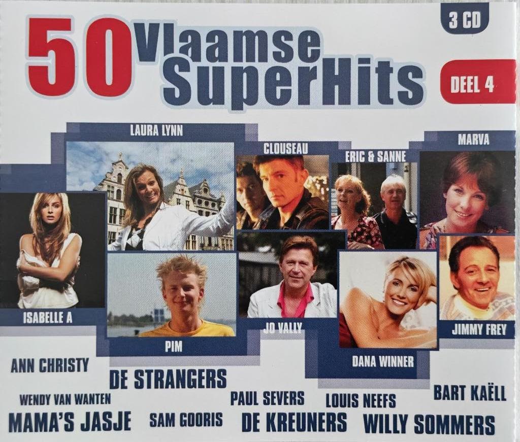 50 VLAAMSE SUPERHITS deel 4 (3 CD verzamelbox), Enlèvement ou Envoi