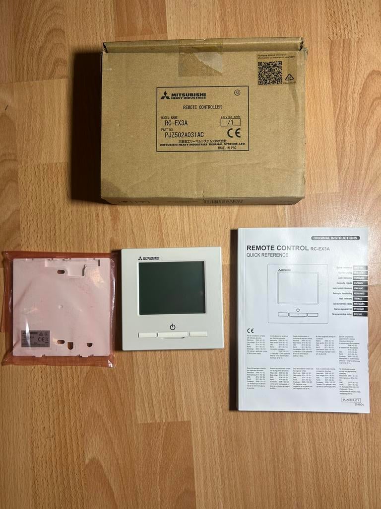 Mitusbishi Remote controller RC-EX3a NIEUW, Doe-het-zelf en Bouw, Thermostaten, Ophalen, Slimme thermostaat, Nieuw