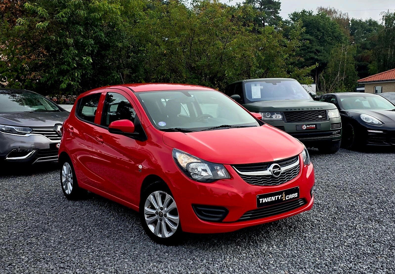 Opel Karl 1.0  Benzine Cruisc Airco 2019 Nieuwstaat, Auto's, Voorwielaandrijving, Stof, Bedrijf, 5 deurs