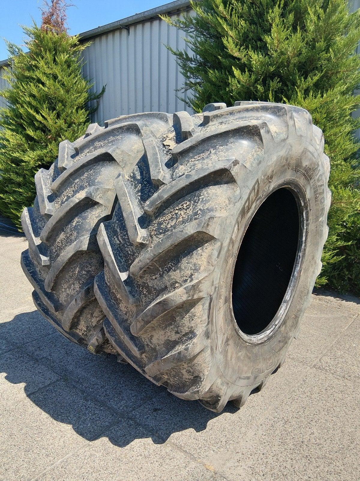 Set michelin 710 70 38 80%, Zakelijke goederen, Landbouw | Onderdelen | Banden, Velgen en Assen, Ophalen