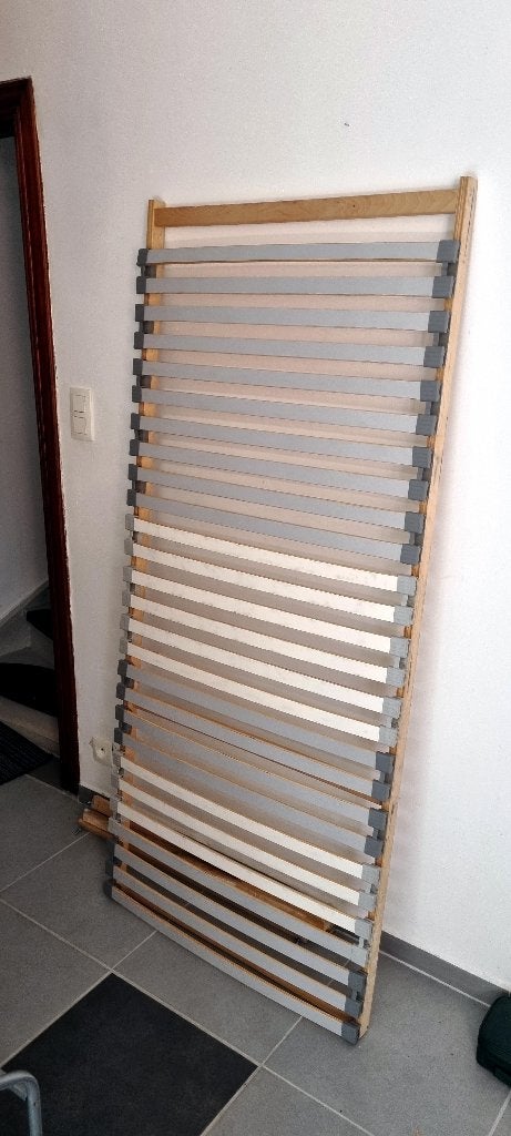 2 sommiers à lattes 180x80 cm – bon état, Sommier, 190 cm ou moins, Une personne, Comme neuf
