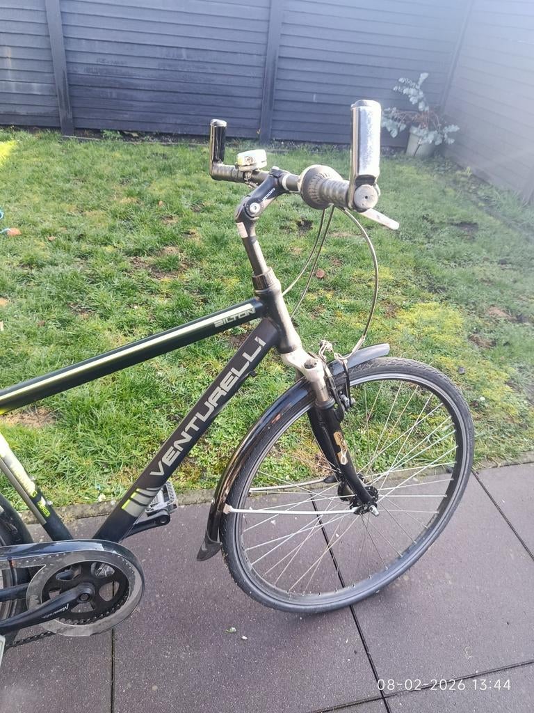 Herenfiets een goed staat, Ophalen