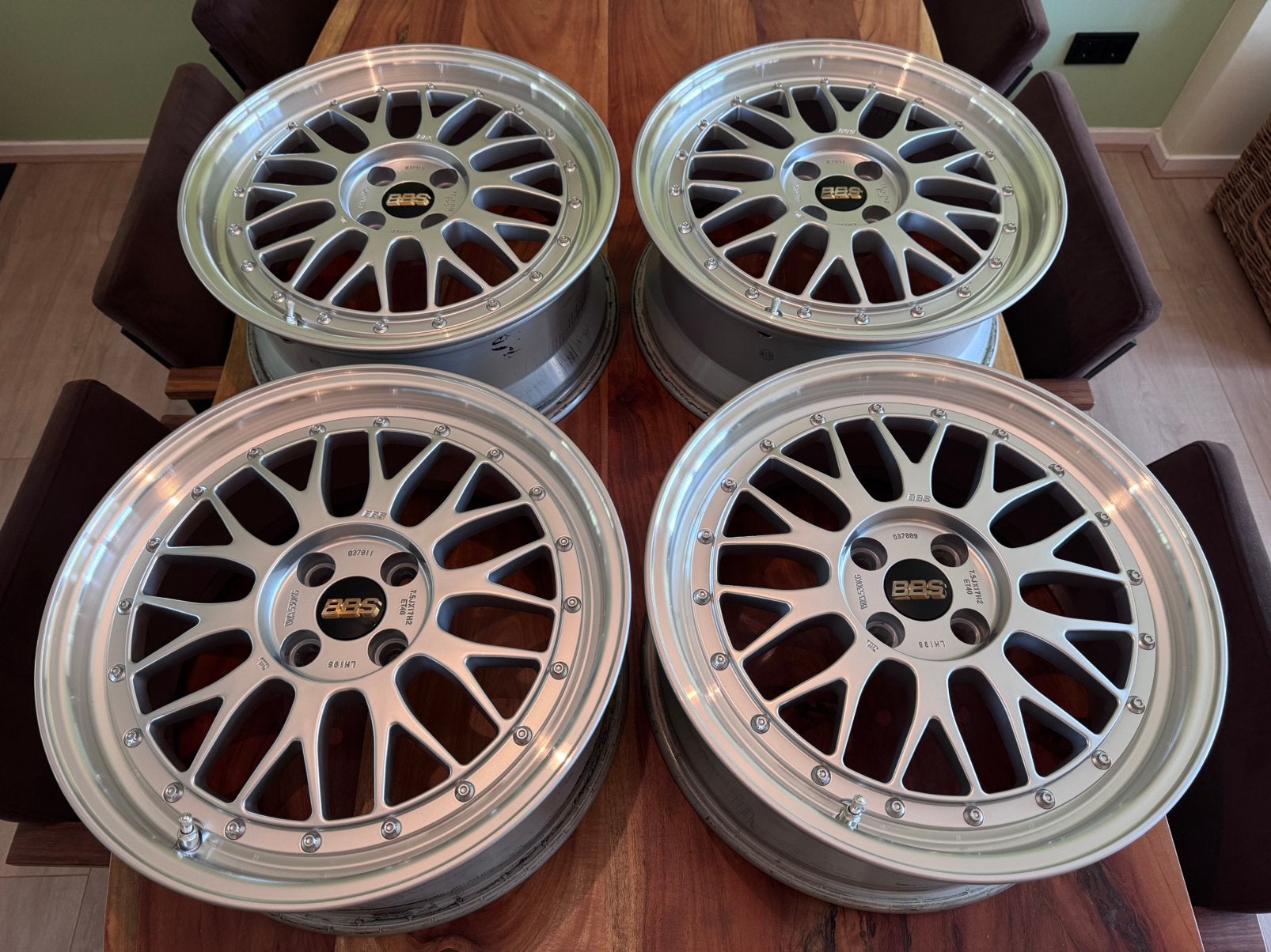 BBS LM198 4x100 17 inch 7,5J le mans, Auto diversen, Tuning en Styling, Ophalen