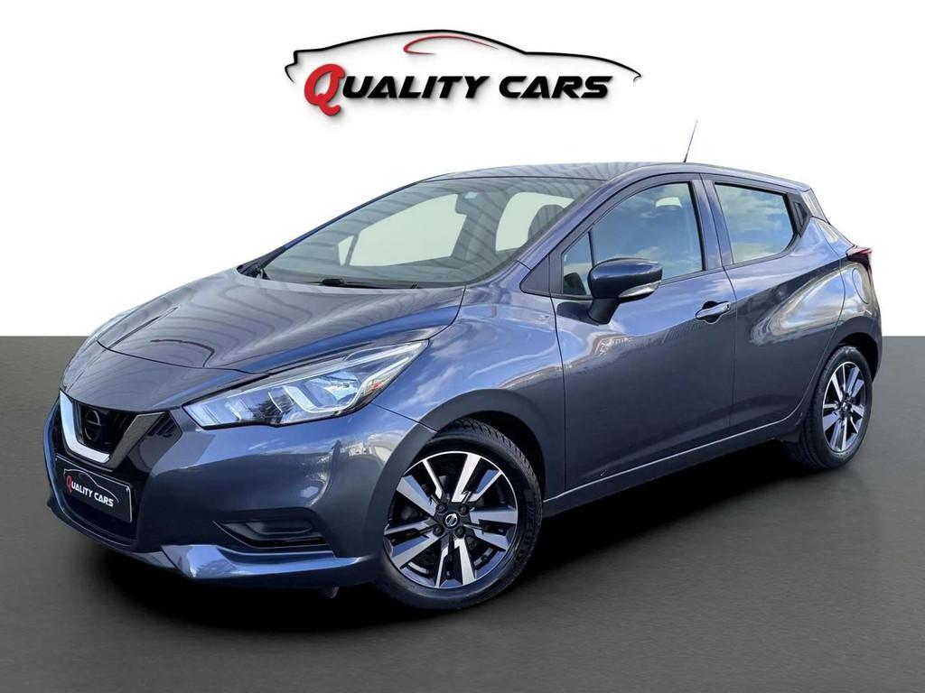 Nissan Micra 1.0i | 88.000 KM | Media Player | Garantie, Autos, Nissan, Argent ou Gris, Achat, Entreprise, 65 kW