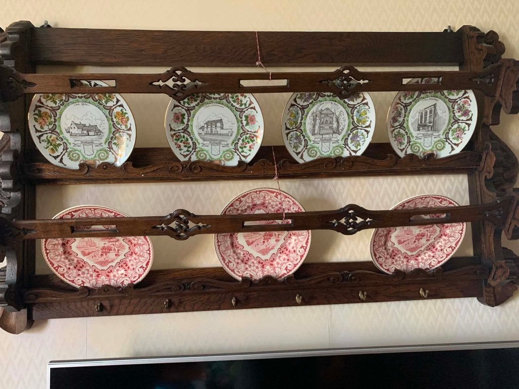 HOUTEN REK VOOR BORDEN, Huis en Inrichting, Ophalen, Gebruikt