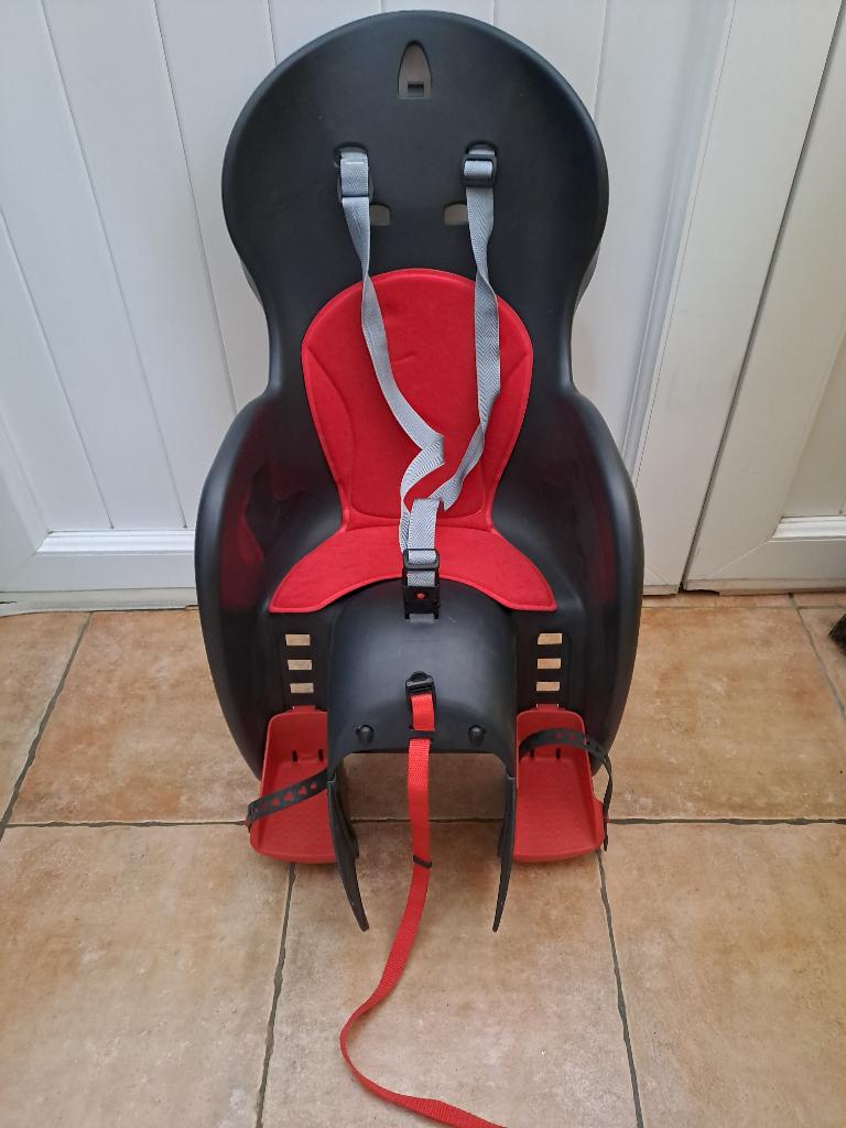 Kinderfietsstoeltje tot 22 kg, Ophalen, Gebruikt, Achterzitje, Voetsteuntjes