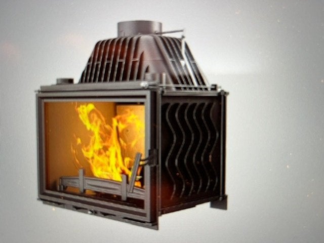 Houtkachel inbouw, Huis en Inrichting, Ophalen, Houtkachel, Zo goed als nieuw, Inbouw