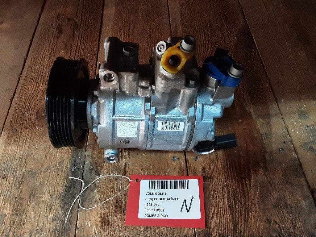 COMPRESSEUR CLIMATISATION Golf V (1K1) (1K0820859T), Utilisé, Volkswagen
