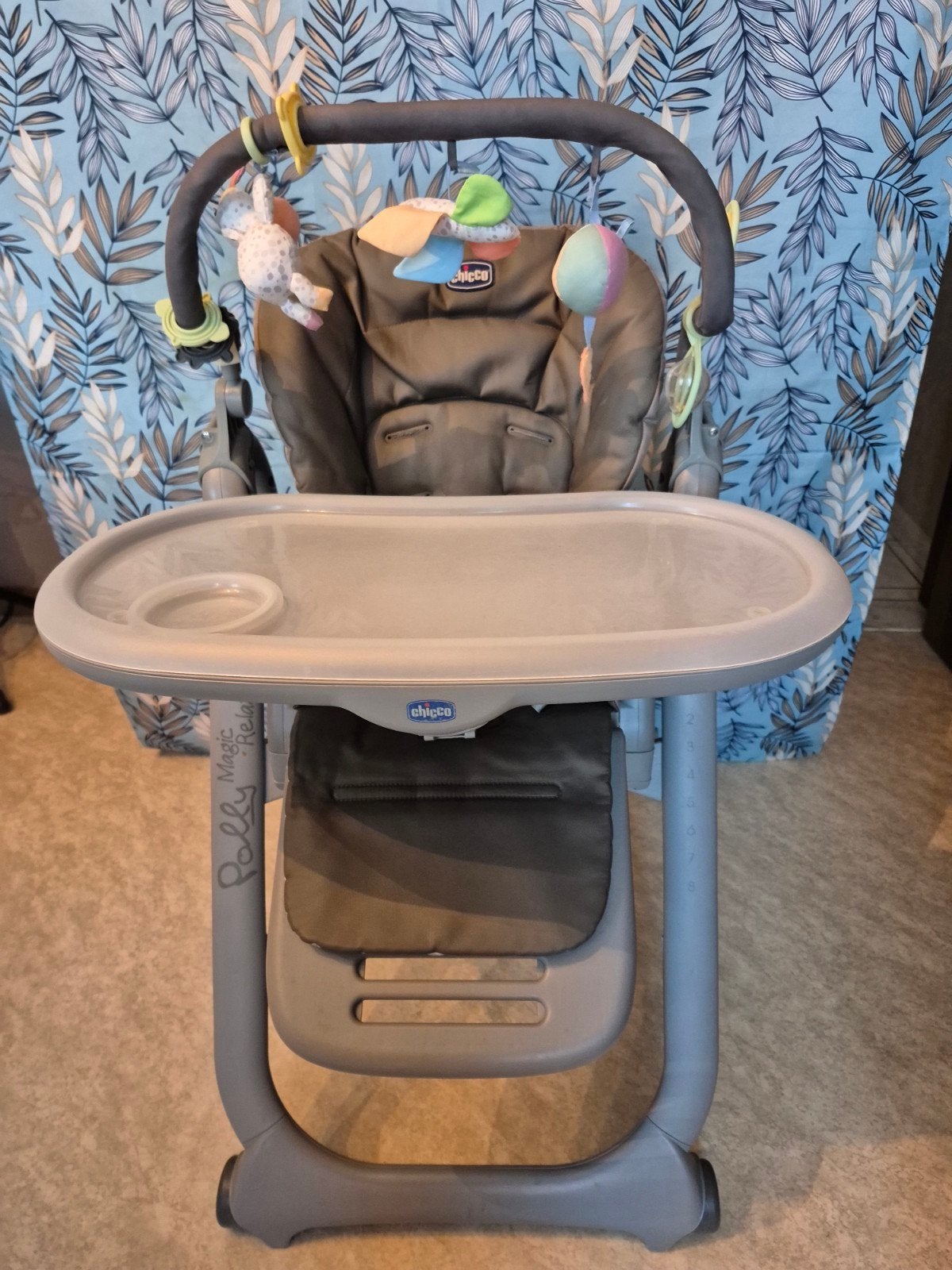Chicco Poly Magic Relax eetstoel., Ophalen, Gebruikt, Meegroeistoel, Afneembaar eetblad