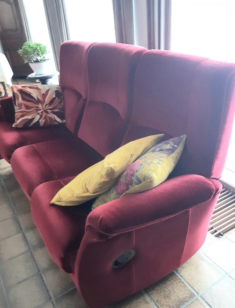 Sièges, Maison & Meubles, Canapés | Salons, 75 à 100 cm, Quatre personnes ou plus, Rustiek, Enlèvement