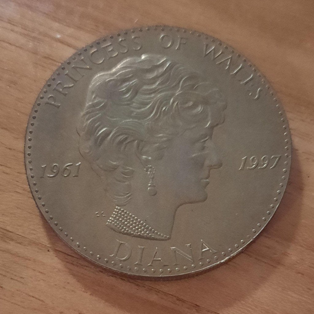 Médailles Lady Diana 1997, Collections, Enlèvement ou Envoi, Comme neuf, Autres types