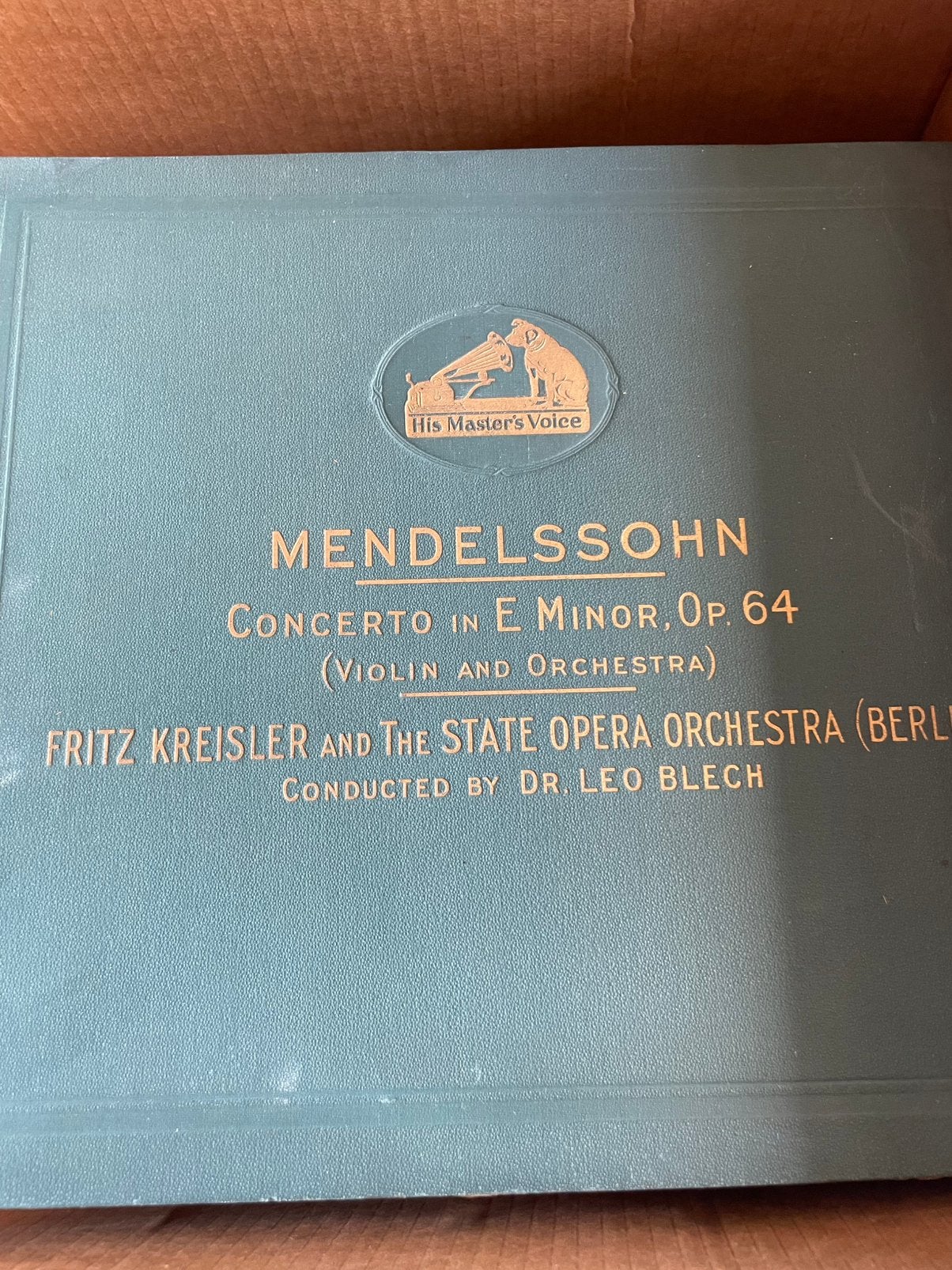 Lp’s klassieke muziek, Cd's en Dvd's, Vinyl | Klassiek, Ophalen, LP, Symfonie, Mendelssohn