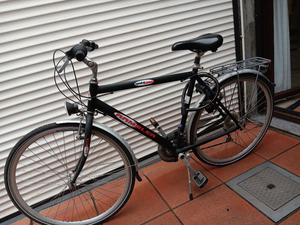 Herenfiets, Gebruikt, Schijfrem, 53 tot 57 cm, Ophalen