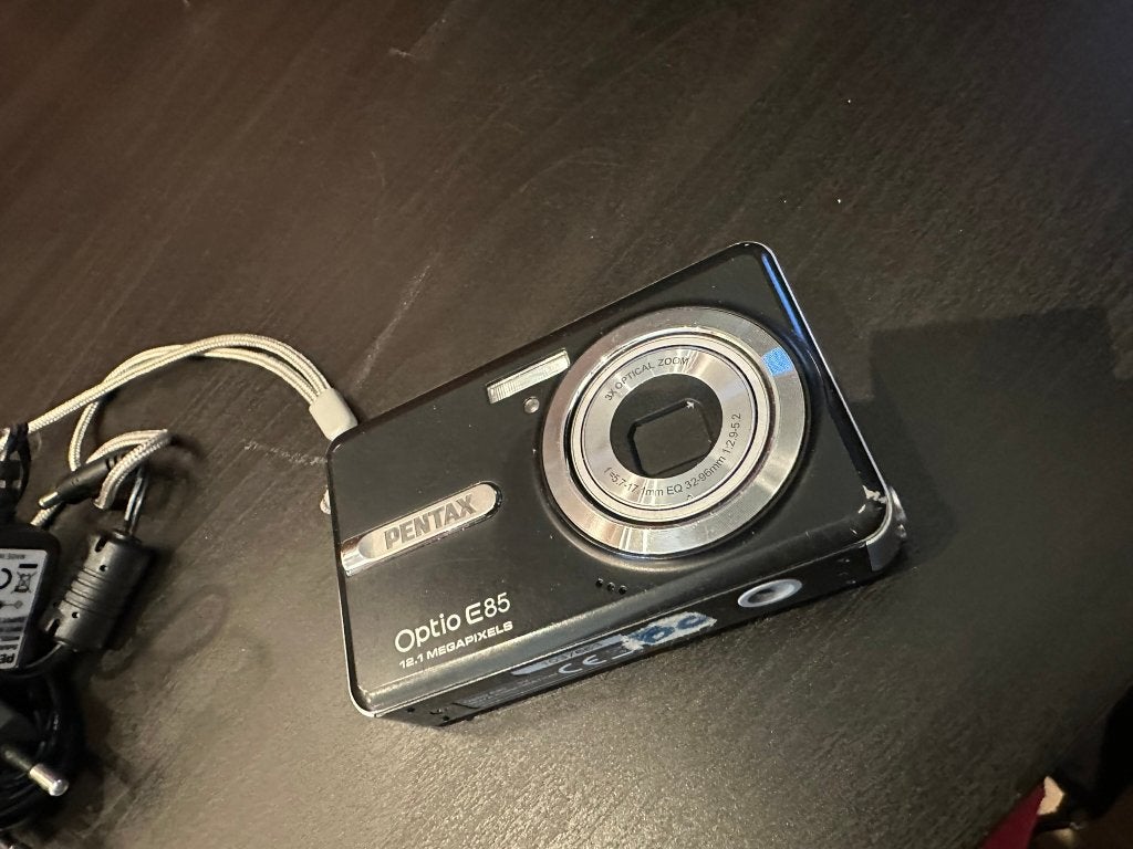 Pentax Optio E85, TV, Hi-fi & Vidéo, Appareils photo numériques, Moins de 4 fois, Compact, Comme neuf, Pentax