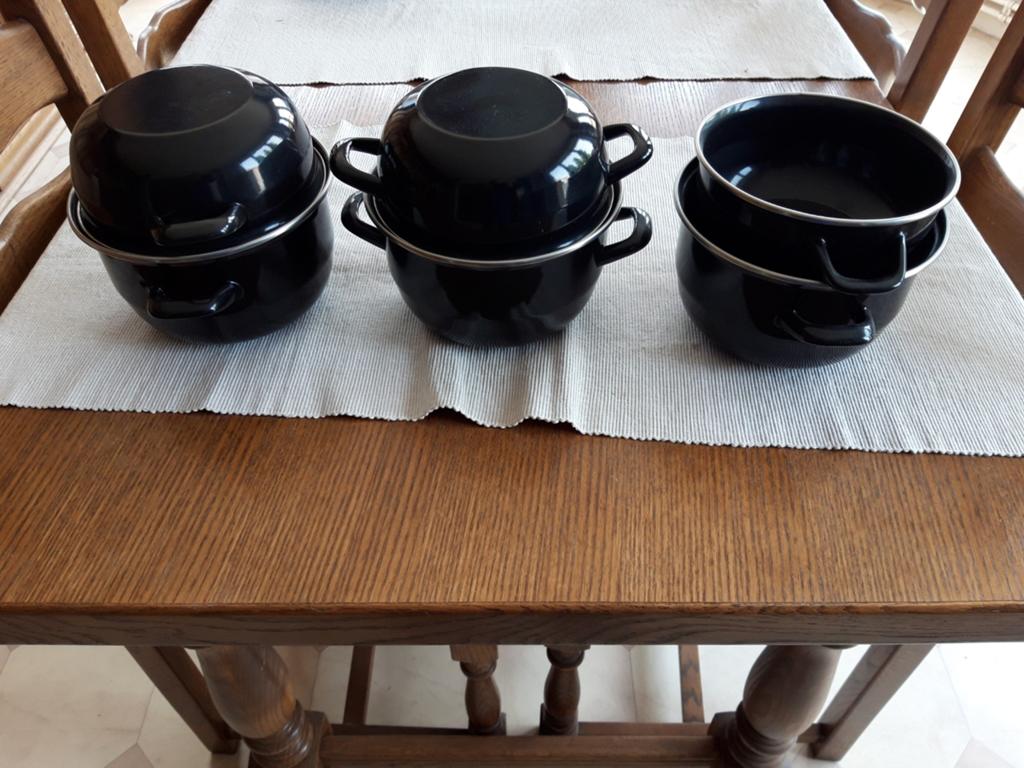 Casseroles à moules, Enlèvement, Comme neuf, Autres matériaux, Ensemble de casseroles