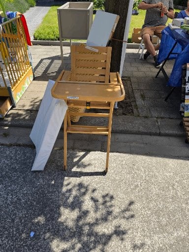 Foppapedretti Houten Kinderstoel - Inklapbaar & Degelijk, Kinderen en Baby's, Kinderstoelen, Ophalen, Gebruikt, Inklapstoel