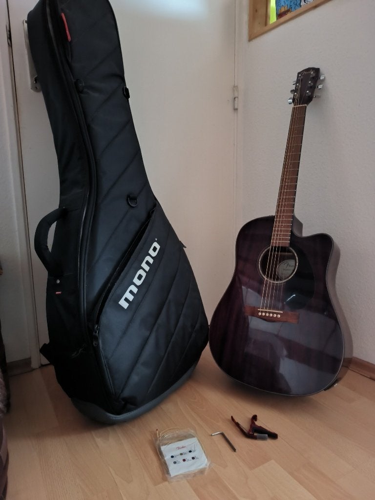 Fender CD-60SCE elektro-akoestische gitaar, Enlèvement, Comme neuf