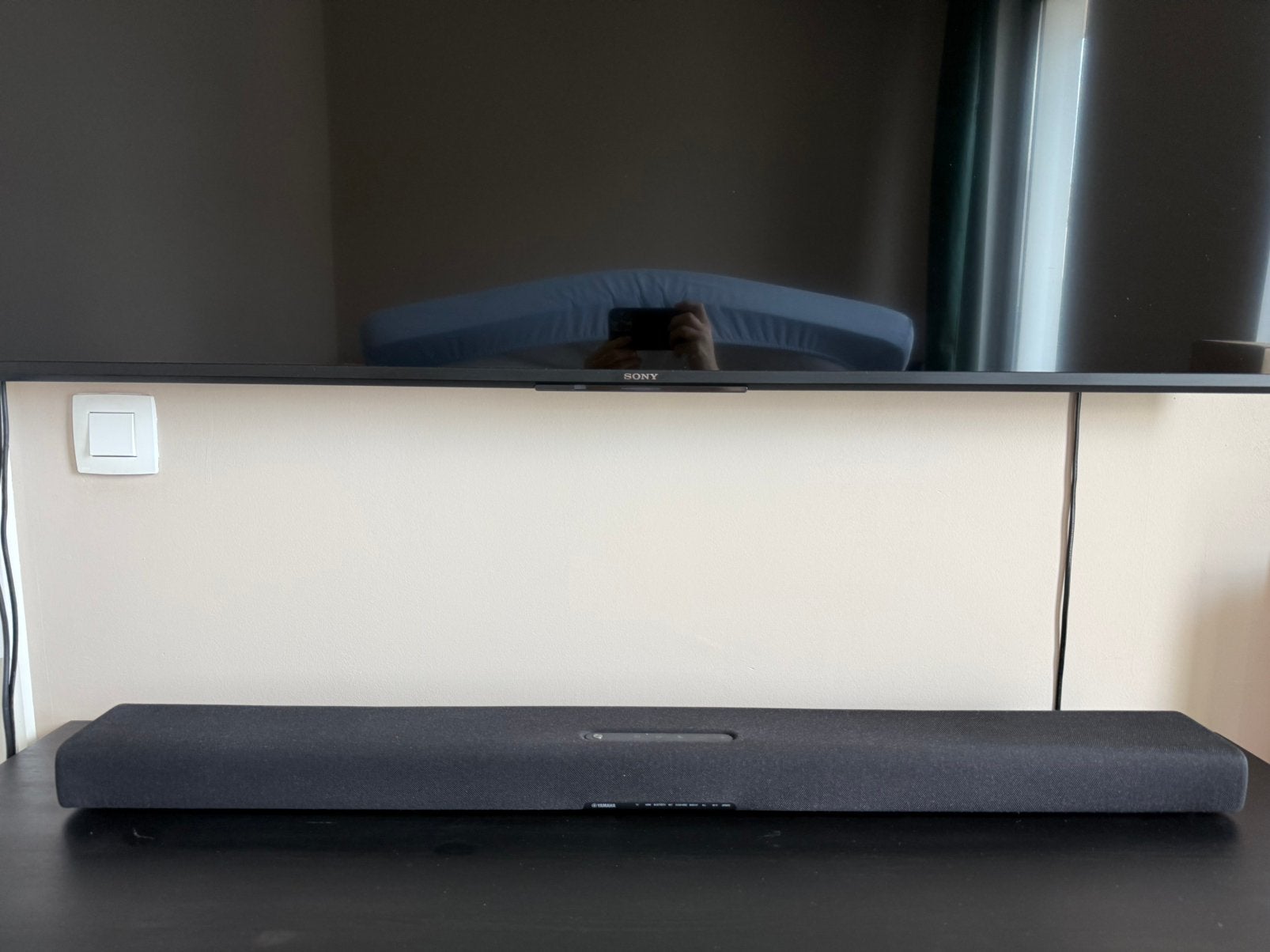 YAMAHA soundbar SR-X 40A, Ophalen, Bluetooth, Zo goed als nieuw