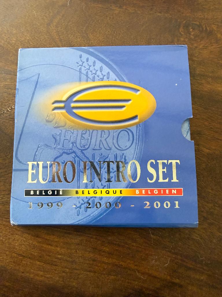 Euro introset 1999-2000-2001, Postzegels en Munten, Munten | Europa | Euromunten, Ophalen of Verzenden, België, Setje