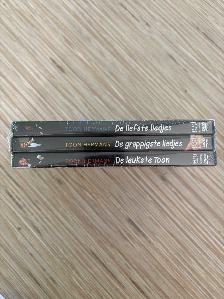 Toon Hermans, 3 DVD, nog verpakt, Cd's en Dvd's, Stand-up of Theatershow, Nederlands, Toon Hermans, Vanaf 6 jaar