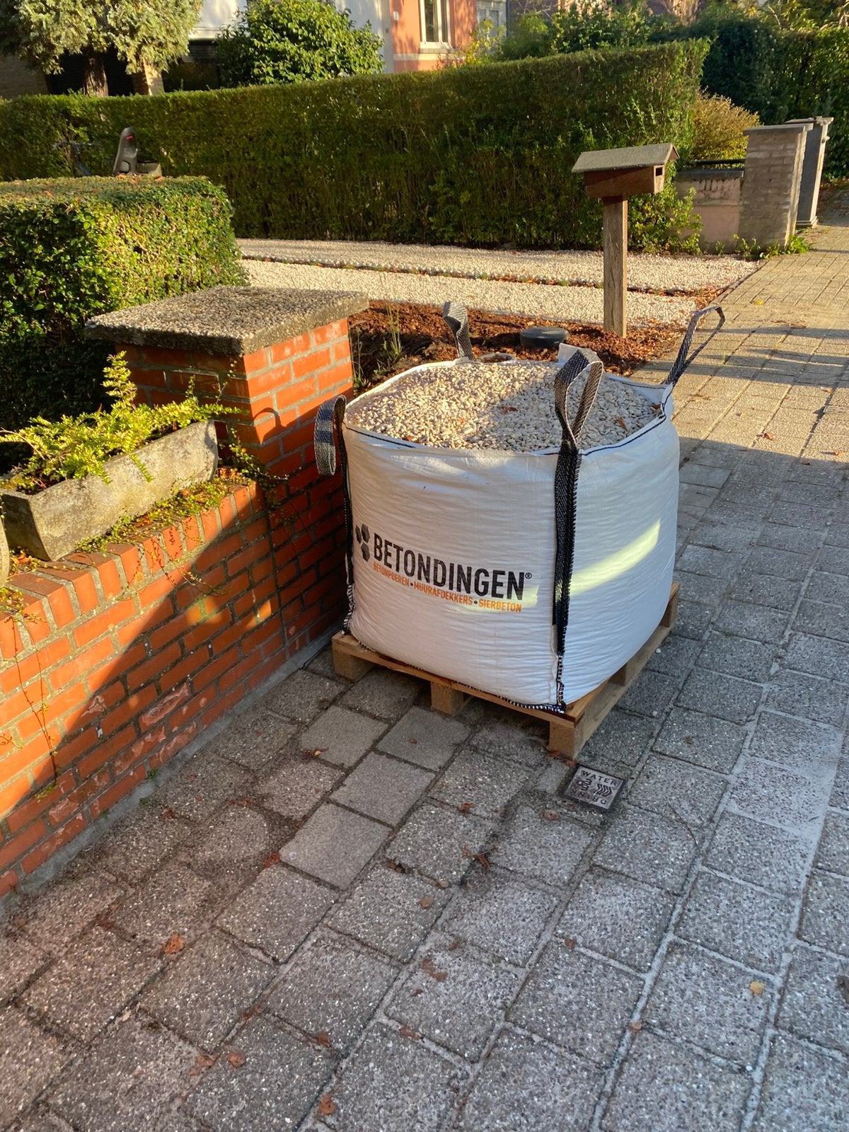 Castl Grind 5/15, Tuin en Terras, Ophalen, Nieuw, Beige, Grind