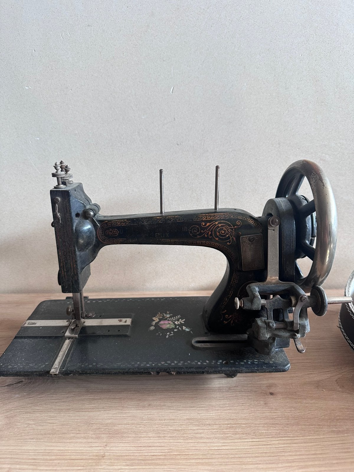Vintage antieke naaimachine – Decoratie – Gietijzer, Ophalen of Verzenden