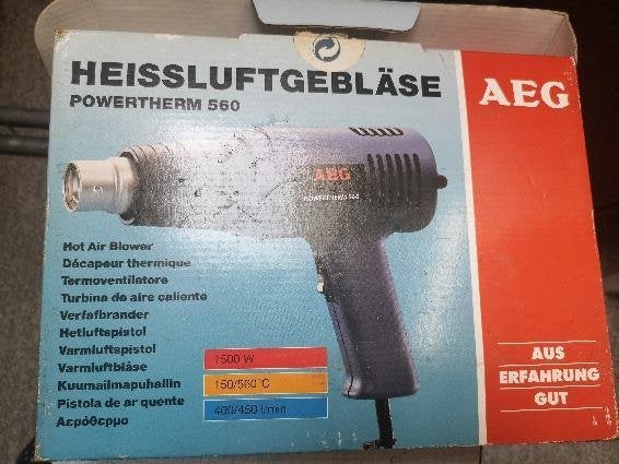 Brûleur à peinture électrique AEG, Enlèvement ou Envoi