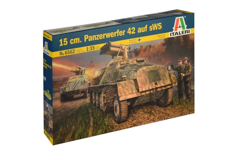 ITALERI 6562 15 CM. PANZERWERFER 42 AUF SWS échelle 1/35, Hobby en Vrije tijd, Modelbouw | Auto's en Voertuigen, Ophalen of Verzenden