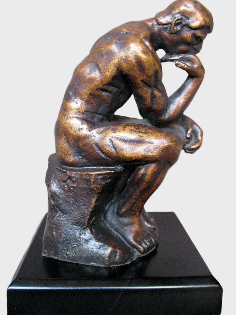 Rodin mooie brons 'De denker' / 'Le Penseur', Antiek en Kunst, Ophalen, Brons