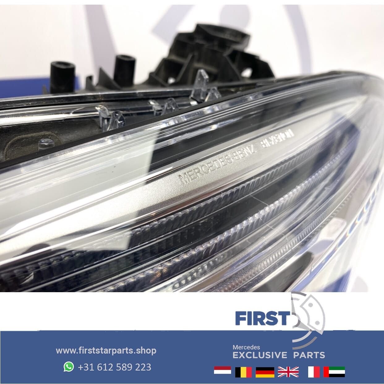 W117 C117 CLA LED BI XENON KOPLAMP LINKS 2013-2016 origineel, Gebruikt, -, Ophalen of Verzenden, -