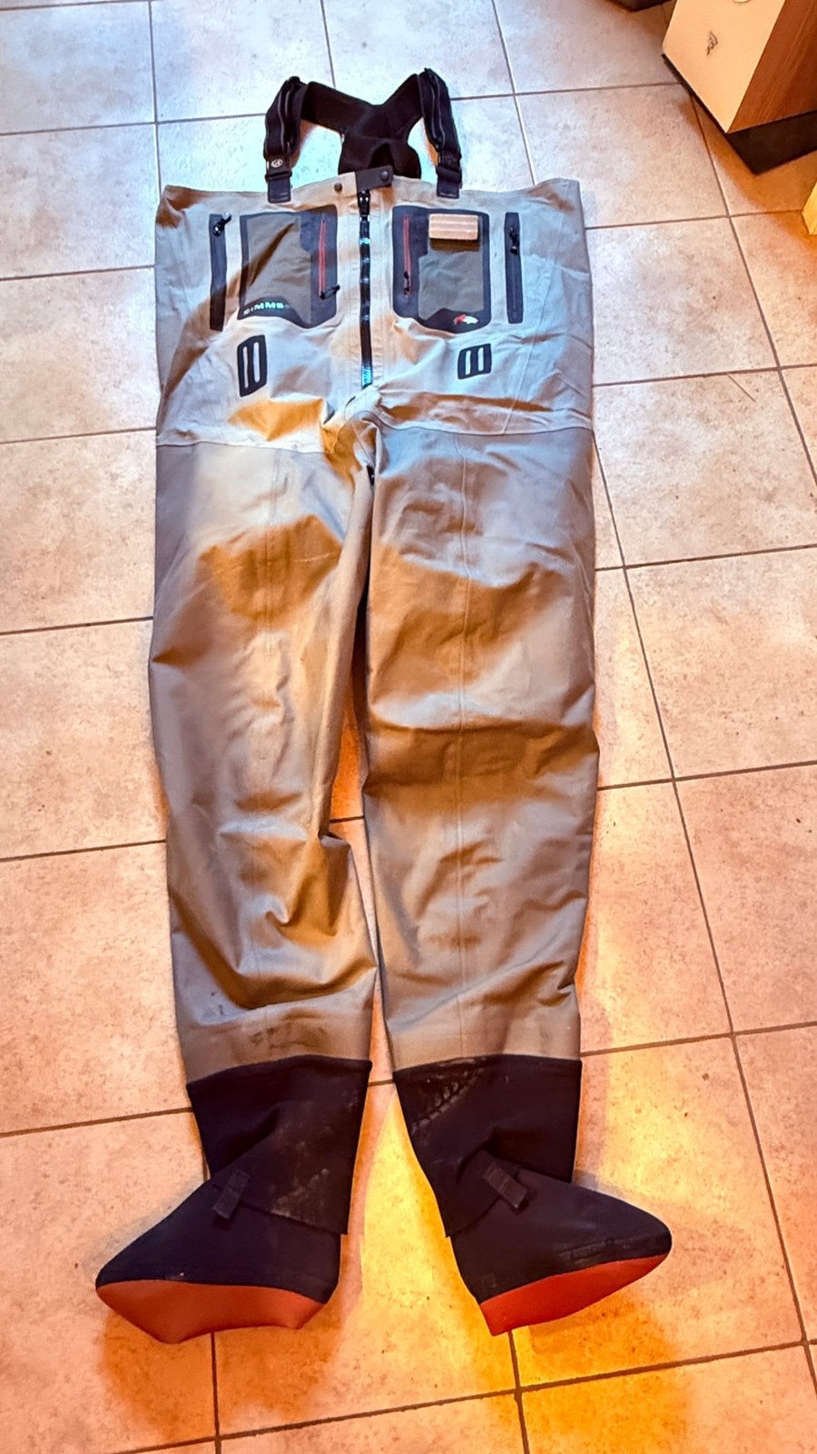 Waders G4z Simms Xxl, Enlèvement, Comme neuf