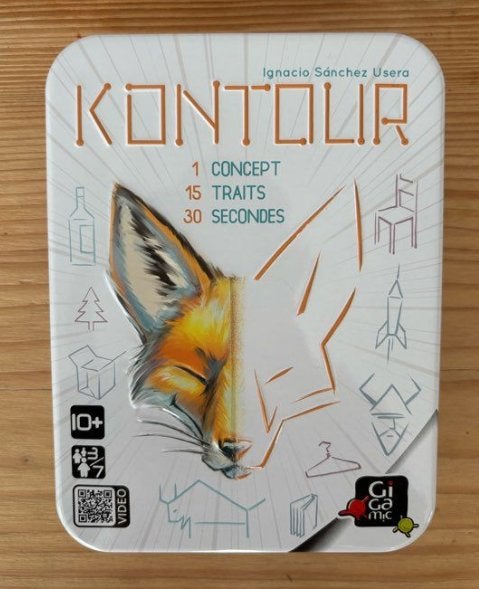 Kontour (jeu), Hobby & Loisirs créatifs, Trois ou quatre joueurs, Enlèvement ou Envoi, Comme neuf