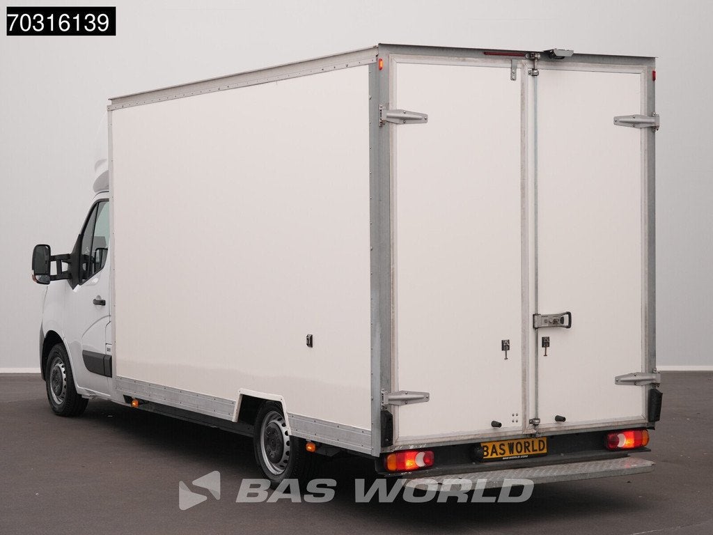 Renault Master 145PK Lowliner Bakwagen LED Navi Airco Cruise, Stof, Gebruikt, 4 cilinders, Renault