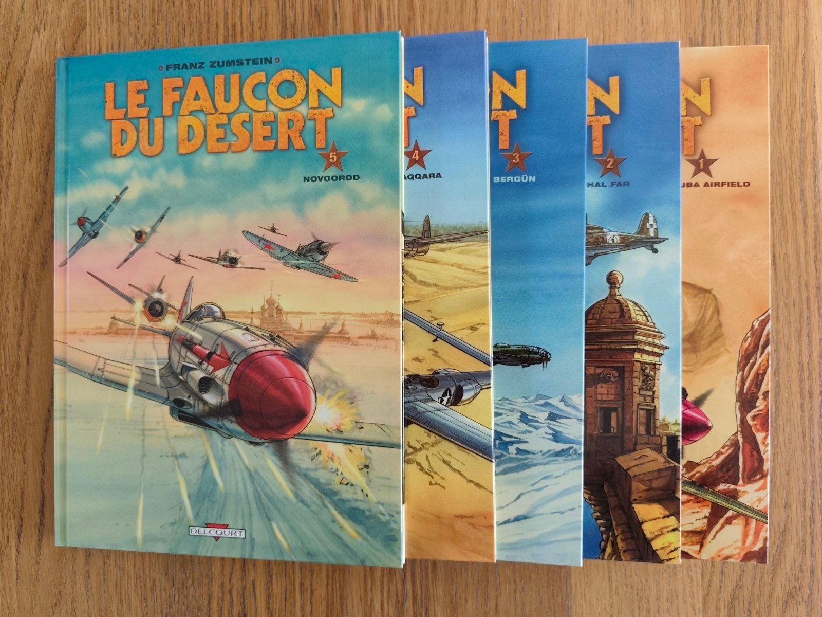 Le faucon du désert - Zumstein - 5 tomes en EO - TBE, Enlèvement ou Envoi, Série complète ou Série, Utilisé, Franz Zumstein