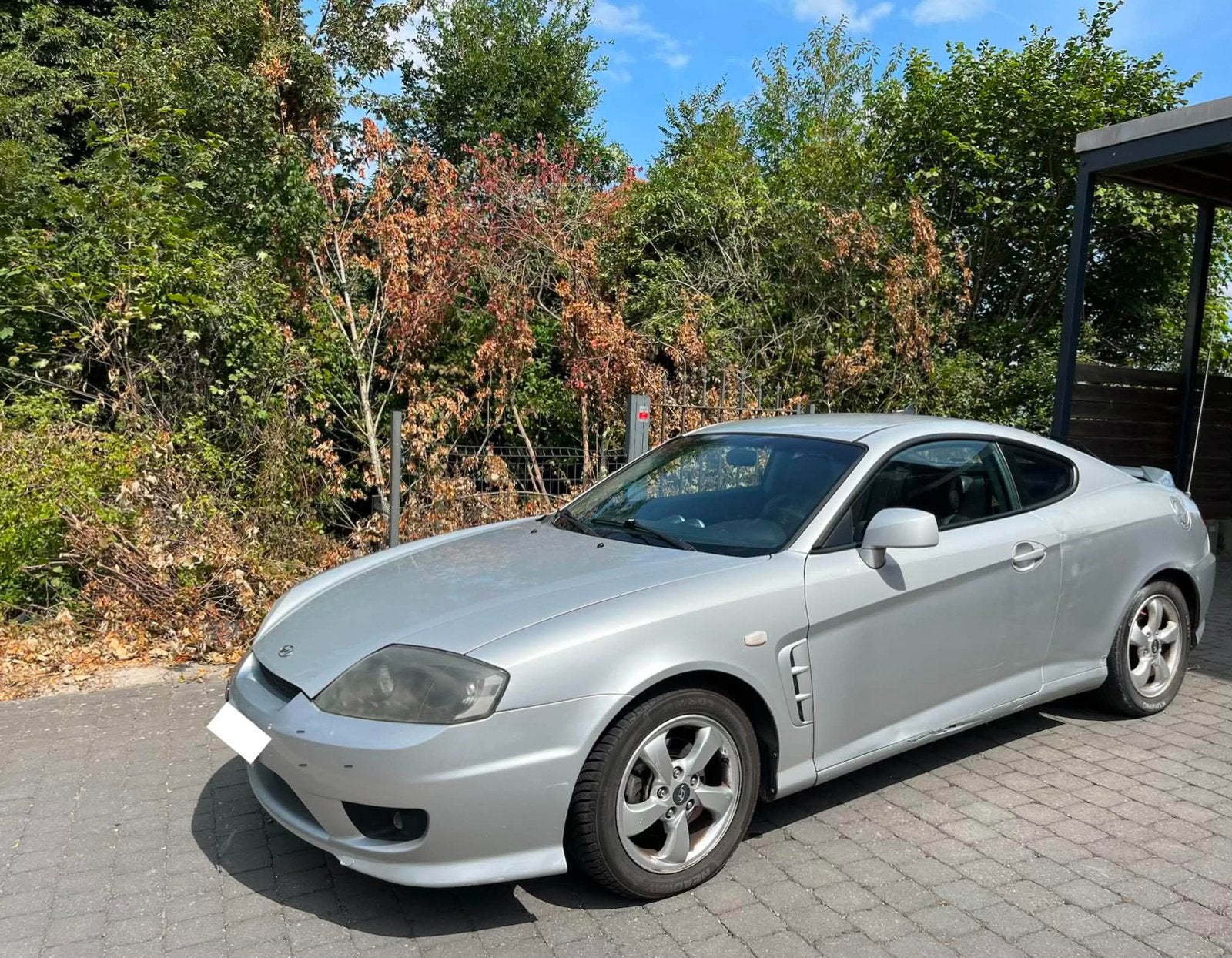 Hyunda Coupé 1.6 essence Année 2007 223:000km, Auto's, Radio, Te koop, Coupé